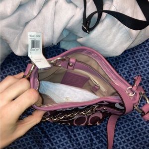 Coach Gallery Optic Purse Pink Magenta nwt